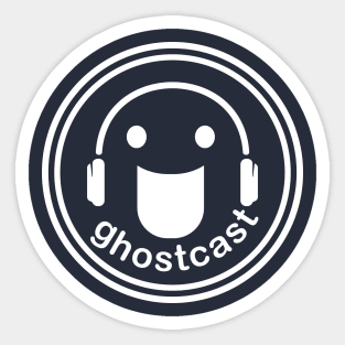 Ghostcast White Sticker